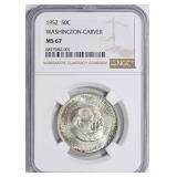1952 Carver/Washington Half Dollar NGC MS-67