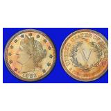 1883 Liberty Nickel No CENTS PCGS Proof-66 (Toned)