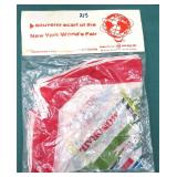 Old New Stock 1965 Vintage N.Y. World's Fair Scarf