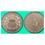 3575 Minted! 1881 Shield Nickel PCGS Proof-66 CAC!