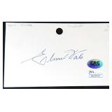 Elmer Valo Signed Card, Double COA
