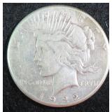 1922-S Silver Peace Dollar