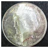 1922 Silver Peace Dollar
