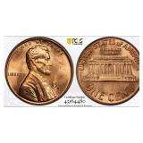 1969-D Lincoln Cent PCGS MS-65 RD