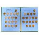 Partial Canadian Small Cents Album, 1920-1952 Date