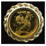 4.5 Grams 10KT Gold Ring Size 6.5