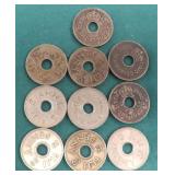 1950 Fiji Pennys (best year - only 58,000 minted!)