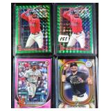 Four (4) MLB #d (RCs) currently signed with a MLB