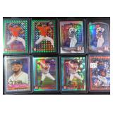 Eight (8) Astros incl. Cam Smith, Serial #d, (RCs)