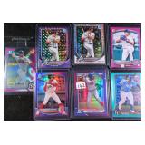 SEVEN (7) Serial #d Baseball Cards incl. Salvador