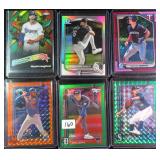 SIX (6) Serial #d Baseball Cards incl.Logan