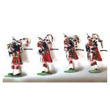 Ducal The Royal Scots Pipes Metal Figures