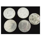 $2.50 Face Value Kennedy Half Dollars