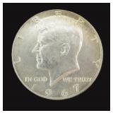 40% Silver Kennedy Half Dollar, $12.23 Melt Value