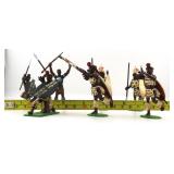 Alymer Zulu Warriors Attacking, Zulu War 1879