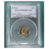 1976-S  Roosevelt Dime PCGS PR69DCAM