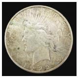 1922-S Silver Peace Dollar
