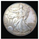 2007 U.S. Silver Eagle, One Ounce Fine Silver