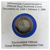 UNC Great Britain Millenium Five Pounds