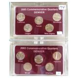2003 & 2005 Denver State Quarter Sets