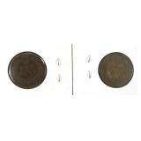 1892 & 1893 Indian Head Cents