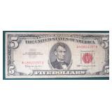1963 $5 U.S. Note