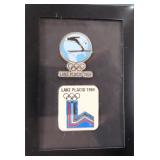 Lake Placid Olympic Pins, 1980