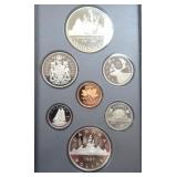 1987 Canada Proof Set with Silver Dollar