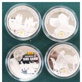 Franklin Mint Silver Plated 2019 Coins