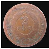1864 Two Cent Piece