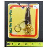 Vintage Norfin Key-Per Troll Key Chain 1989