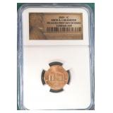 2009 Birth and Childhood Lincoln Cent NGC MS66RD