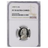 1997-S Jefferson Nickel NGC Proof-70 UC