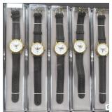 Five (5) Unused Watches from 1990 Copper Bowl,