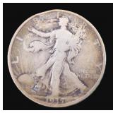1935 Silver Walking Liberty Half Dollar