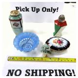 German Trinket Porcelain Box, S&P Japan