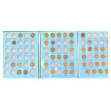 Partial Lincoln Head Cent Album, 1909-1940 Date