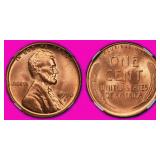 1956-D Lincoln Cent NGC MS-66 RD