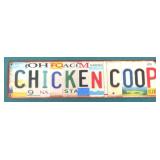 NO SHIPPING: 15.75' Chicken Coop Metal Sign