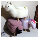 Animal Ottomans with Storage
