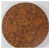 14"x1" Wood Carving, Mayan? Mexico?