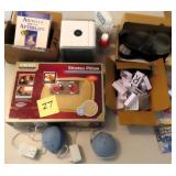 Shiatsu Pillow, Air Purifier, Books