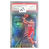 1996 FLAIR SHOWCASE #3 ALLEN IVERSON RC PSA 9