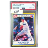 1991 POST CEREAL #17 NOLAN RYAN PSA 7