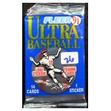 Unopened Factory Sealed Sport Card Pack