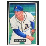 Bob Hooper 1951 Bowman Baseball Card