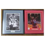 $25 SHIP: Bill Russell and Charles Barkley Signed