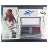 Eric Gray RPA! #199 Leaf Trinity Signed RC Patch!