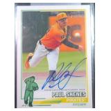 Paul Skenes Signed Topps Certified Autograph Issue