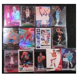 Thirteen (13) Basketball Rookie Cards